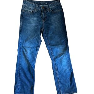 Mavi Blue Straight-Leg Jeans with Natural Fading